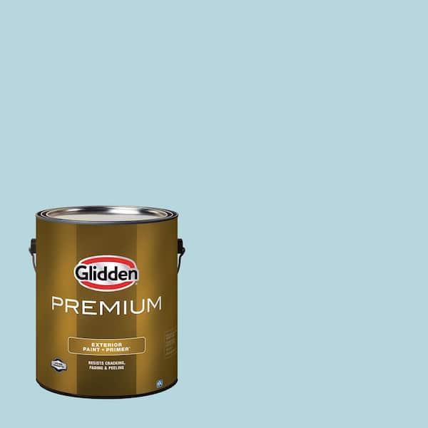 Glidden Premium 1 gal. PPG1150-3 Everglade Mist Satin Exterior Latex Paint