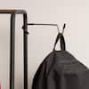 IRIS Black Metal Clothes Rack 54.92 in. W x 596 in. H 586005 - The