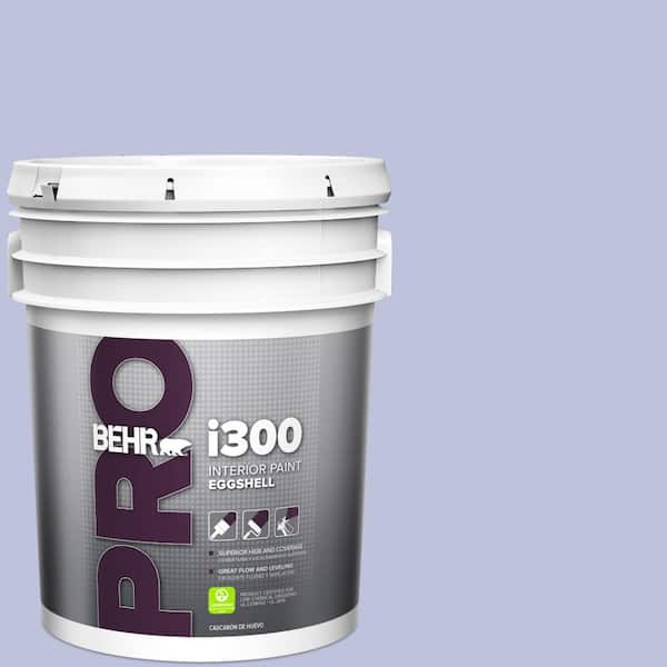 BEHR PRO 5 gal. #610A-3 Lavender Sachet Eggshell Interior Paint