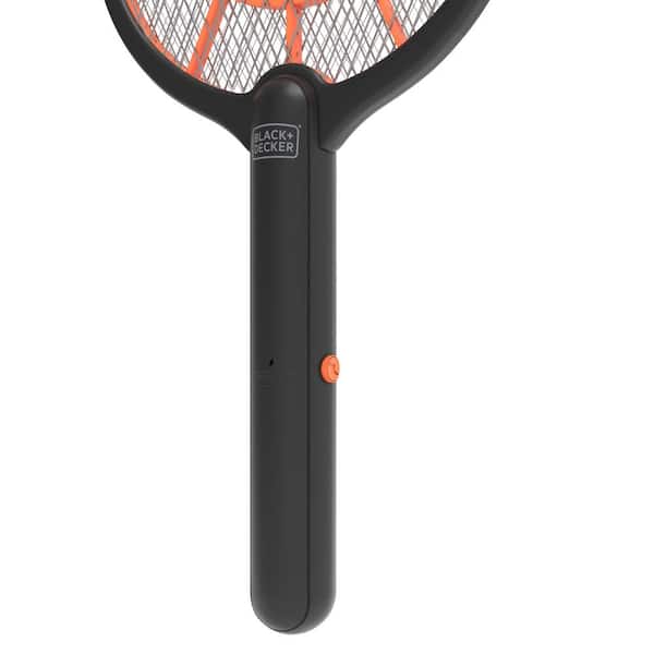 Black+decker Bug Zapper Tennis Racket, Battery Powered Zapper, Mosquito and Fly Swatter