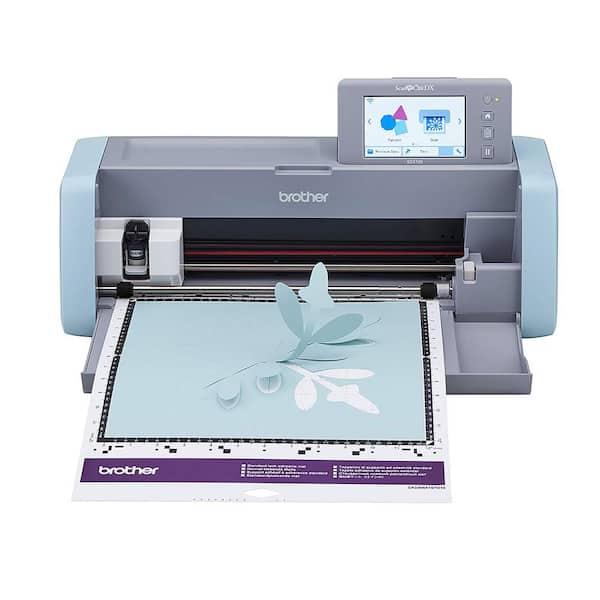 ScanNCut DX Electronic Cutting Machine with Scanner in Grey and Blue