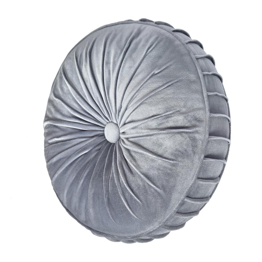 Del Toro Polyester Tufted Round Decorative Throw Pillow 15 x 15 in.
