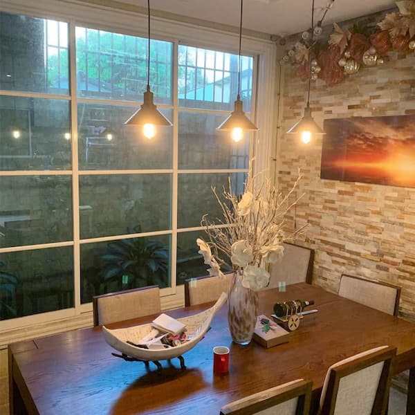 Industrial Bronze Pendant Light (3 Pack)-Mini Loft Fixture