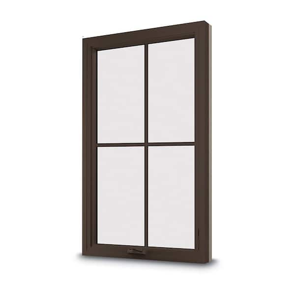 Andersen 100 Series 35.5 in. x 71.5 in. Dark Bronze Right-Hand