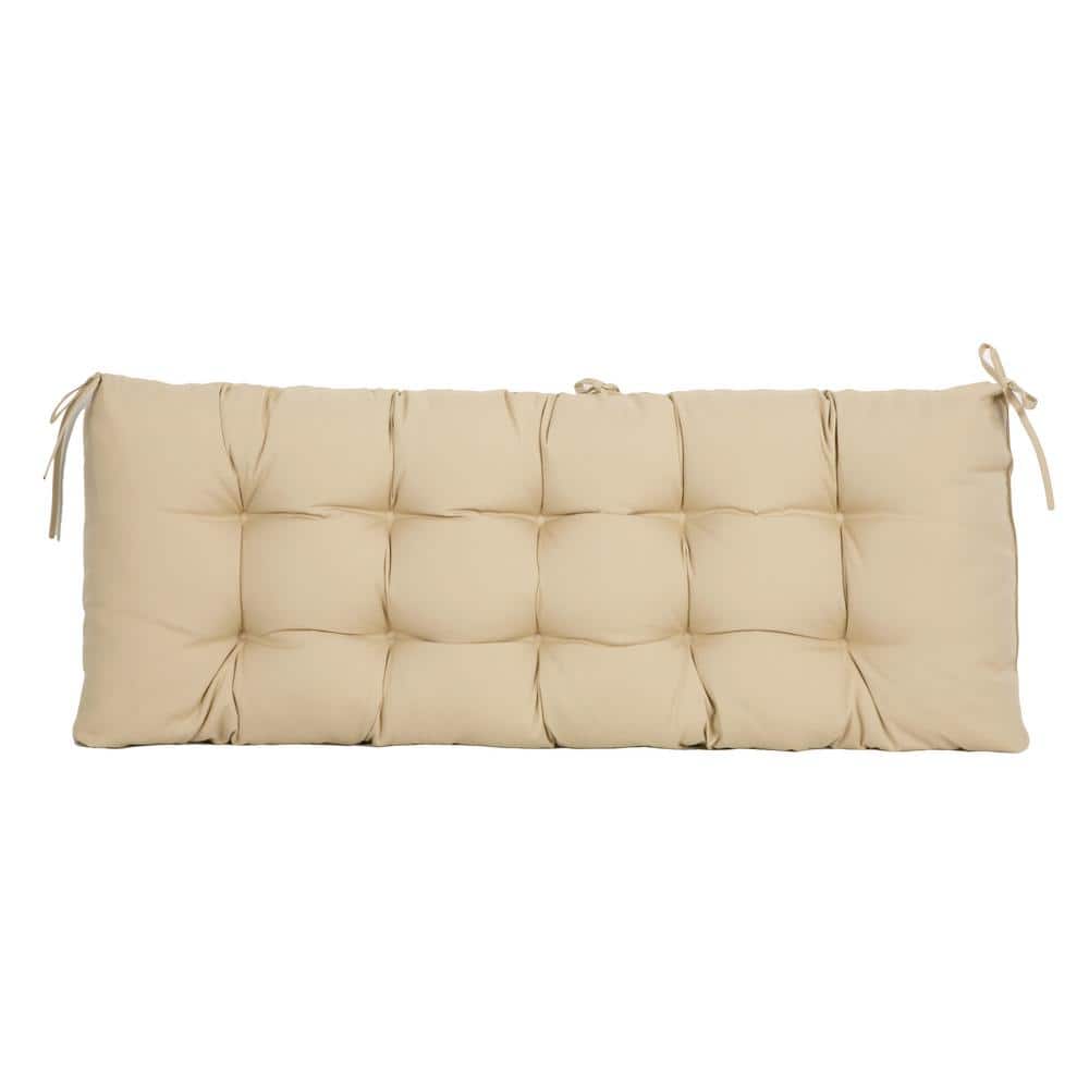 BLISSWALK Outdoor Seat Cushions Bench Settee Loveseat Tufted Seat ...