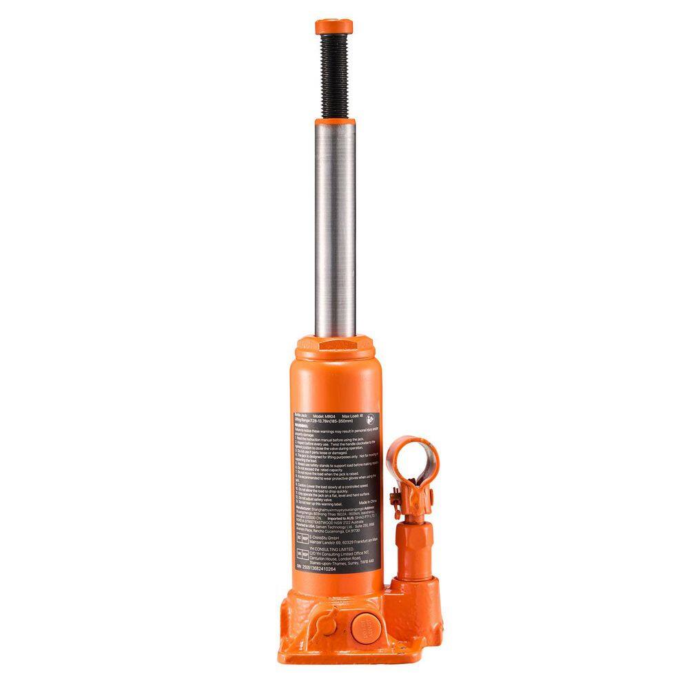 Hydraulic Bottle Jack, 4 Ton (8818.4 lbs. )Capacity,7.3-13.8 In.Lifting Range, Heavy Duty Welded Bottle Jack 2025 update price history on PriceWatchPro