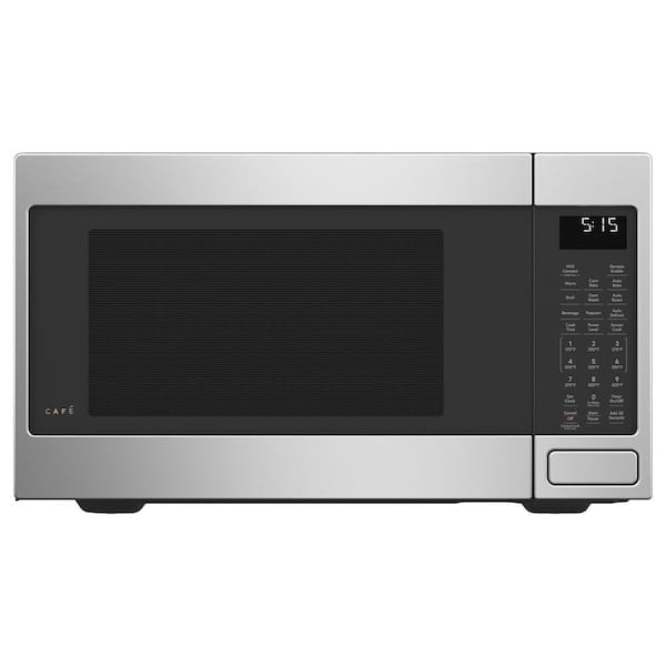 1.5 cu. ft. 1200-Watt Smart Countertop Microwave in Stainless Steel with Convection Oven