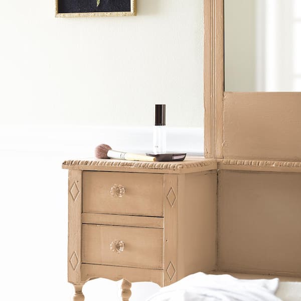 BEHR - 1 qt. #S250-4 Fresh Croissant Interior Chalk Finish Paint