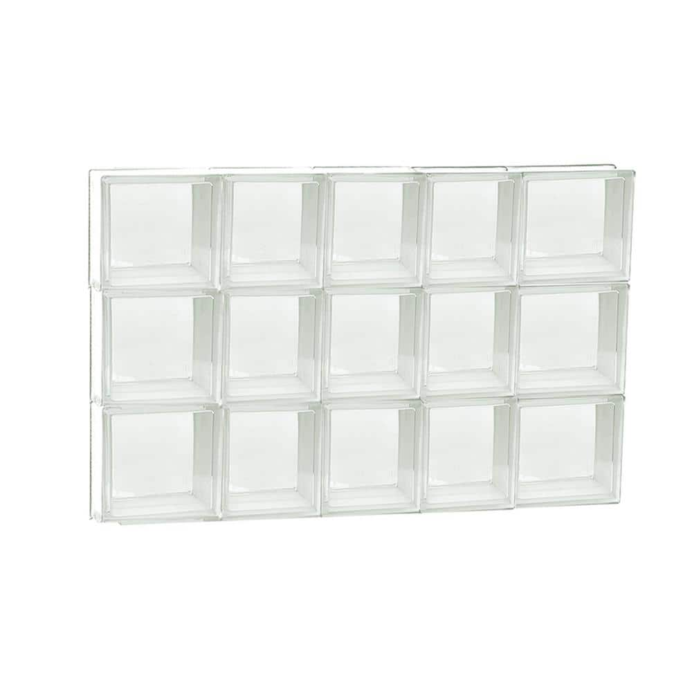 ProVantage 3 in. Thick Silicone System Glass Block Installation Kit (20  Block Kit for 8 in. x 8 in. x 3 in. or Smaller Glass Block) PVKIT320 - The  Home Depot