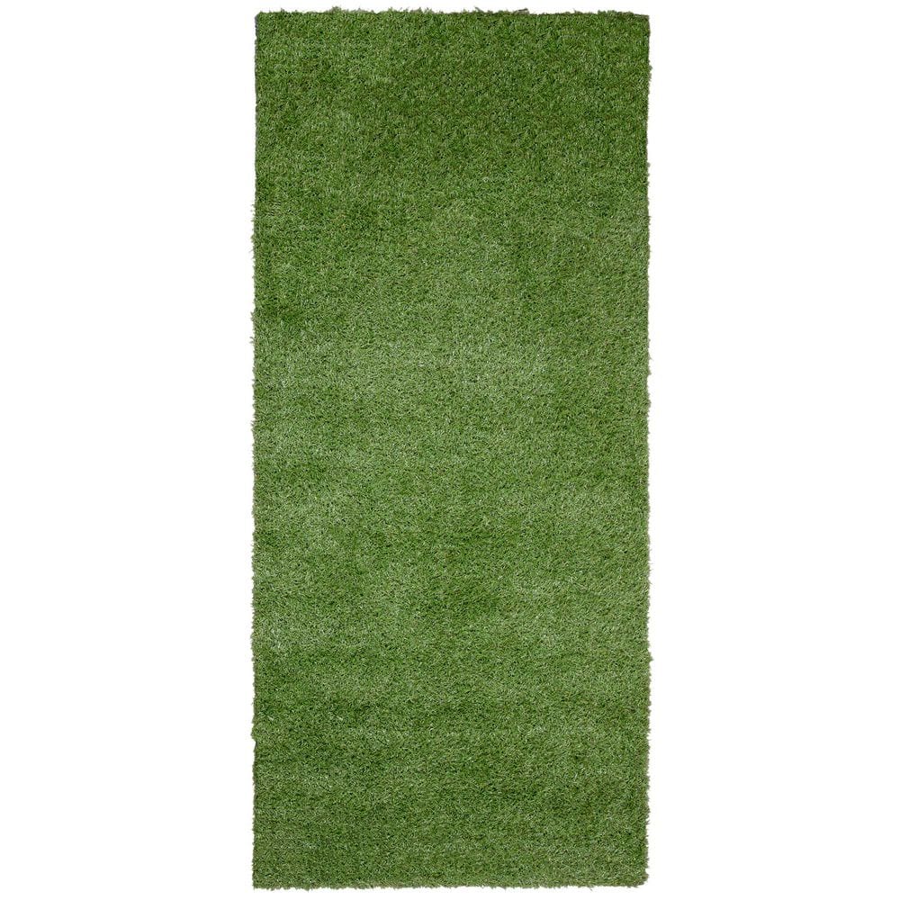 Evergreen Collection 7 ft. x 9 ft. Indoor/Outdoor Green Realistic Feel Artificial Grass Runner Rug, 9 ft. x 6 ft. 6 in. price history on PriceWatchPro