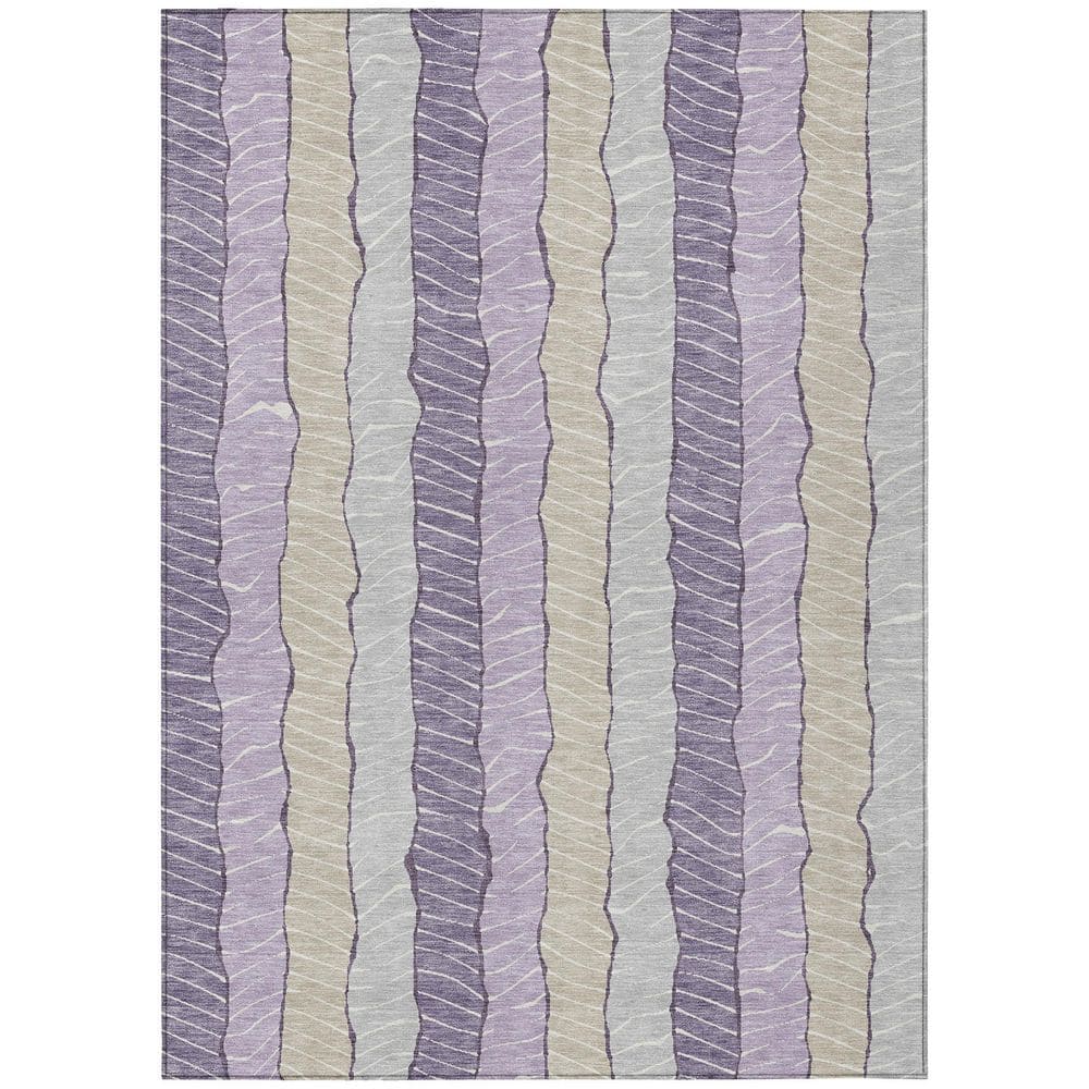 Chantille Machine Washable Indoor/Outdoor Abstract ACN3039 Lilac 10 ft. x 14 ft. Area Rug price history on PriceWatchPro