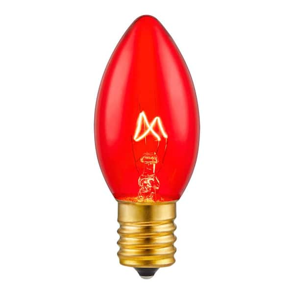 C9 Multi-Colored Incandescent Replacement Bulbs (8-Pack)