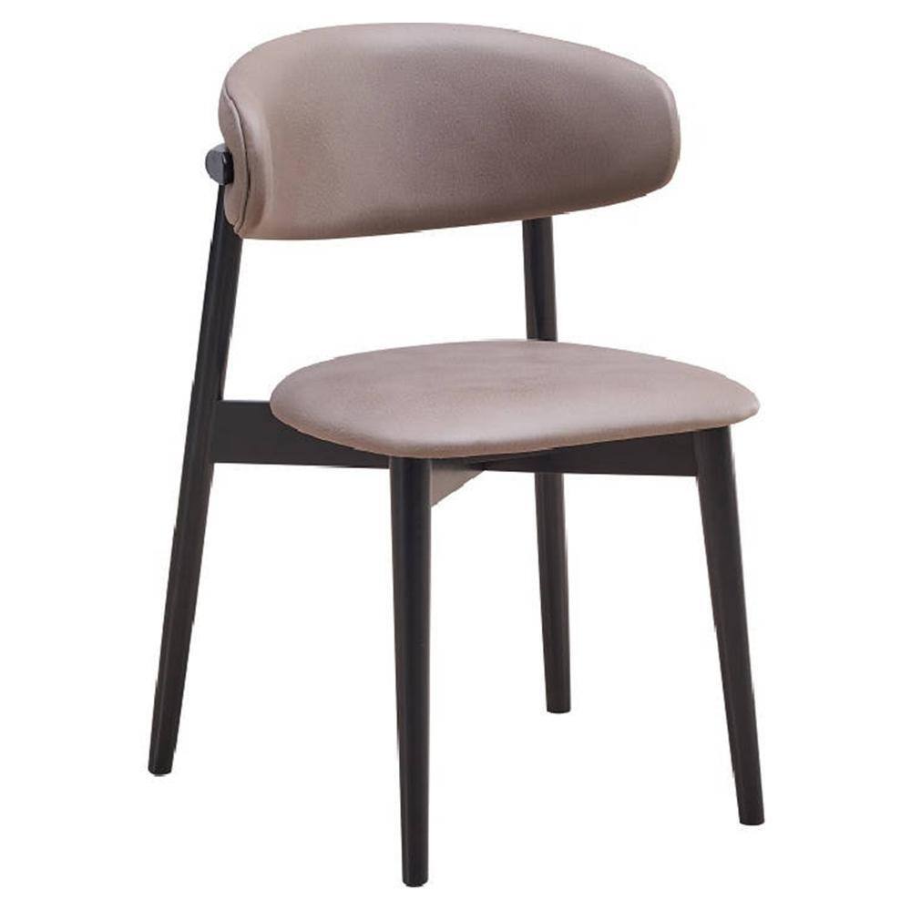 Anae 23" Gray Microfiber Upholstered Side Chair Set