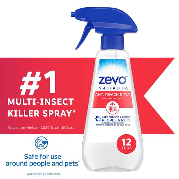 12 oz. Ant Roach and Fly Multi-Insect Killer Trigger Spray