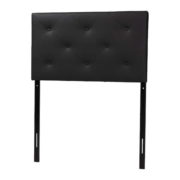 Baxton Studio Baltimore Black Twin Headboard
