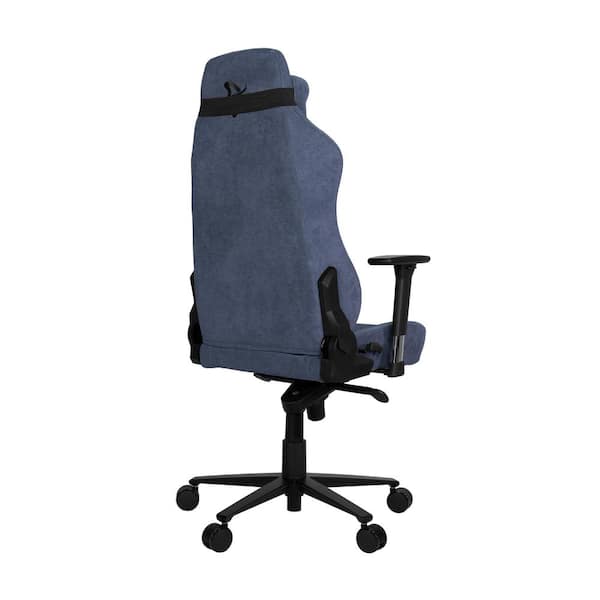 AROZZI Vernazza Light Gray Soft Fabric Gaming/Office Chair with