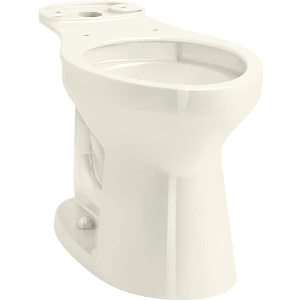 KOHLER Cimarron Comfort Height Elongated Toilet Bowl Only in Biscuit