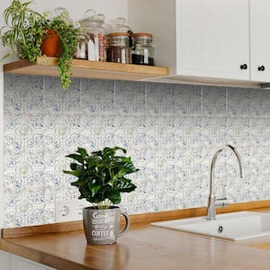 Blue R29 5 in. x 5 in. Vinyl Peel and Stick Tile (24 Tiles, 4.17 sq. ft./Pack)