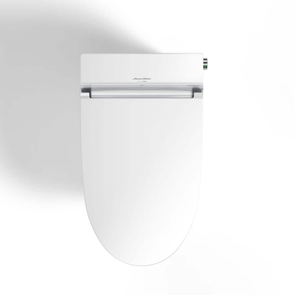 Advanced Clean White Elongated Bidet Toilet with Heated Seat