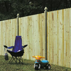 1 in. x 6 in. x 8 ft. Pressure-Treated Pine Dog-Ear Fence Picket