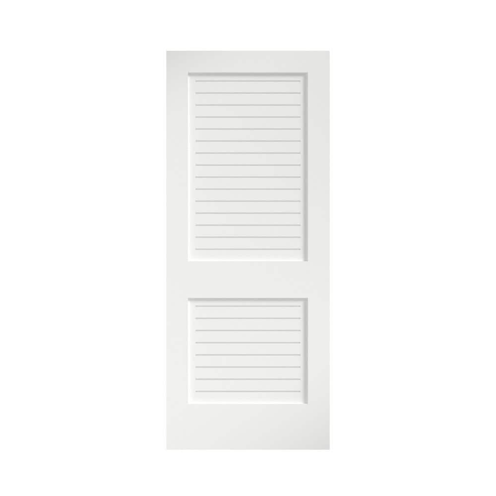 24'' x 80'' White Prefinished Solid Pine Bifold Door