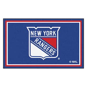 New York Rangers 4 ft. x 6 ft. Area Rug