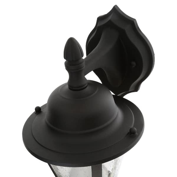 Progress Lighting Westport Collection 1-Light Textured Black Clear