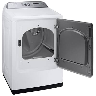 7.4 cu. ft. Vented Gas Dryer with Sensor Dry in White