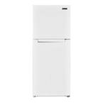 Magic Cool 10.0 cu. ft. Top Freezer Apartment Size Refrigerator In  Stainless Steel MCR10SI - The Home Depot