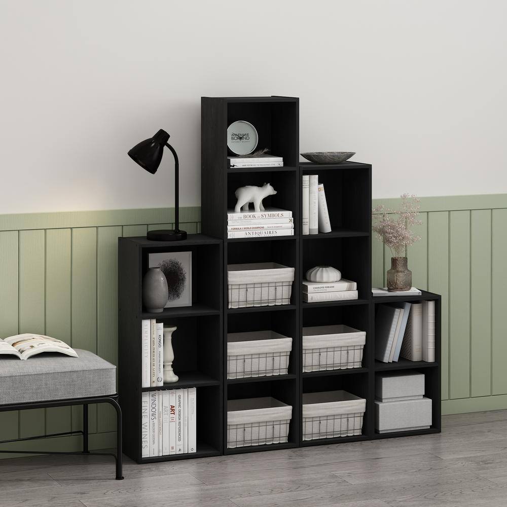 Blackwood 5-Tier Rectangular Freestanding Bookcase