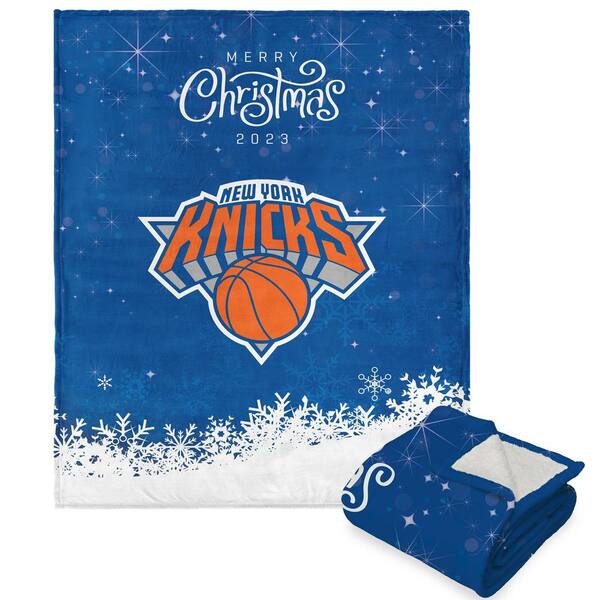 THE NORTHWEST GROUP NBA Christmas 2023 Knicks Silk Touch Multi-color Throw