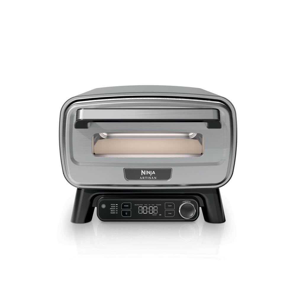 Artisan Outdoor Pizza Oven, 12 Inch, 5 Pizza Settings, Electric Heat, Bake, Broil, Proof, Warm, in Dark Gray, MO201