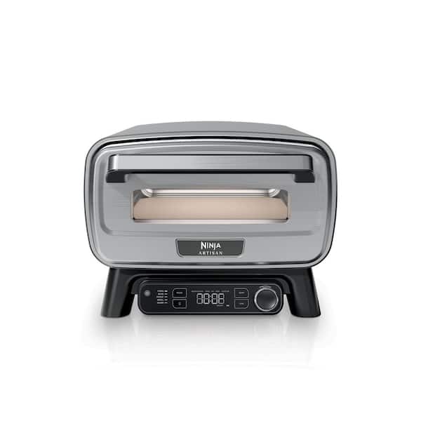 Artisan OutDoor Pizza Oven, 12 Inch, 5 Pizza Settings, Electric Heat, Bake, Broil, Proof, Warm, in Dark Gray, MO201