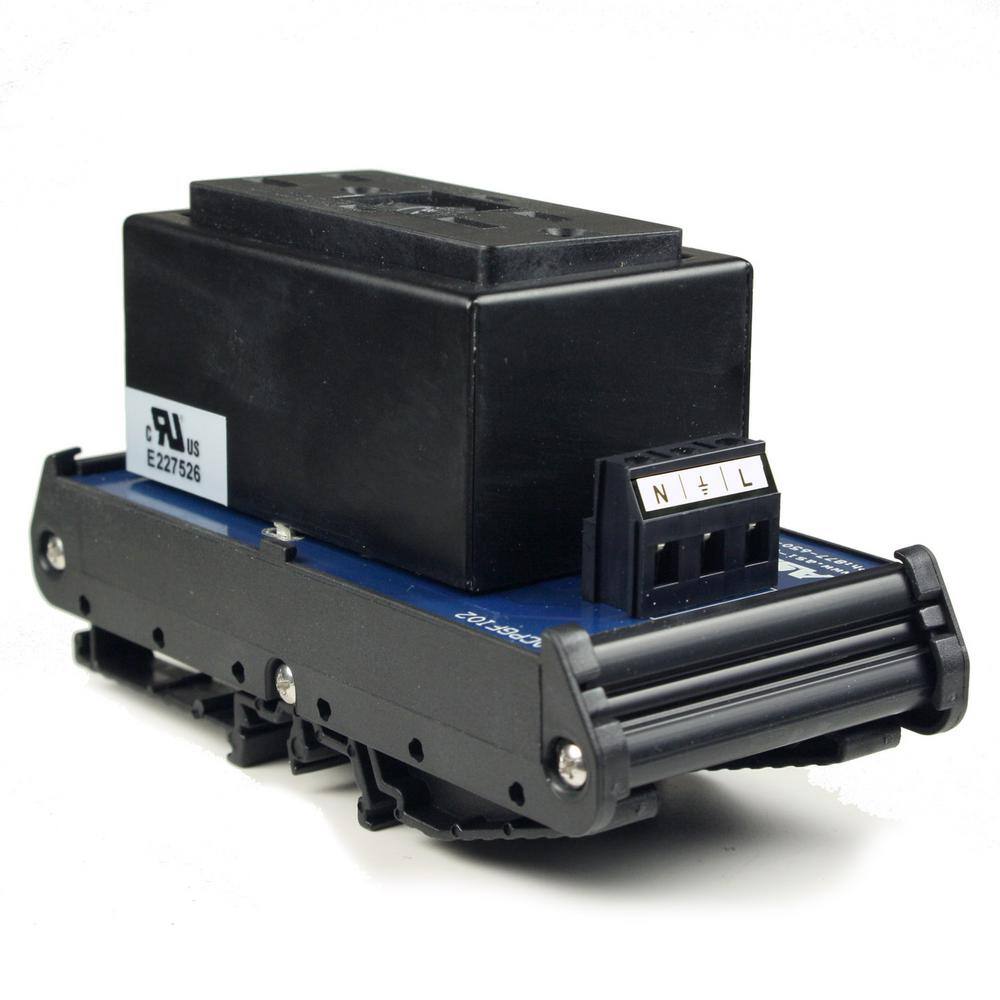 Automation Systems Interconnect 15 Amp 125Volt Dual GFCI AC Outlet DIN