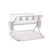 Brabantia SinkSide Foldable Large Dark Gray Dish Rack 139482 - The Home  Depot