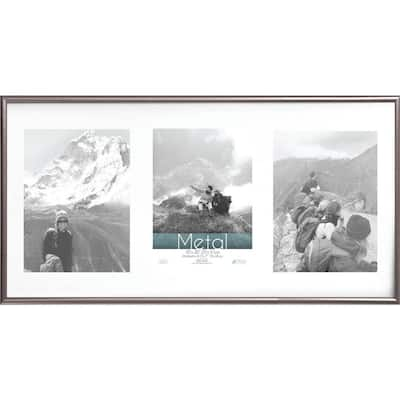 Rustic Canvas Series 12 in. x 12 in. Weathered Gray Floating Frame for Oil  Paintings and Wall Art