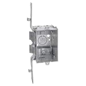 3 in. x 2-1/2 in. D Switch and Outlet Box with SV Clamp