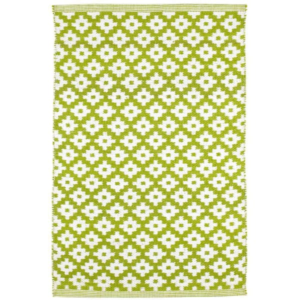 Sprouting Rug DASH & ALBERT Samode Handwoven Sprout 8 ft. x 10 ft. Outdoor Area Rug ...