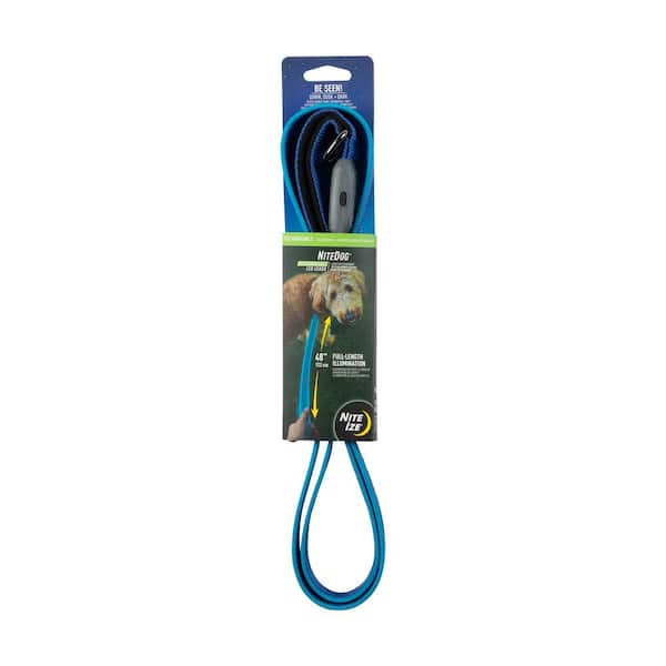 Nite Ize NiteDog Rechargeable LED Leash - Blue/Blue LED