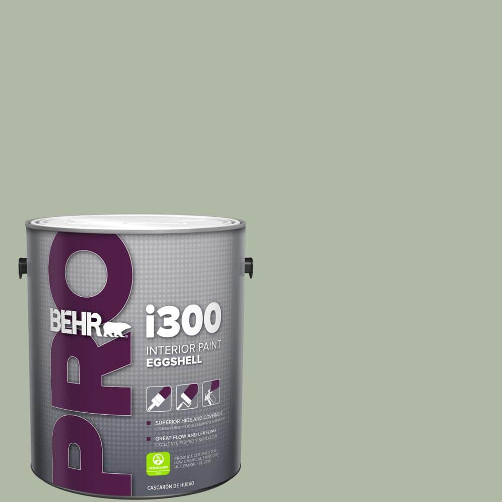 BEHR PRO 1 gal. N3903 Jojoba Eggshell Interior Paint PR33001 The