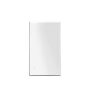 42 in. H x 24 in. W Framed Rectangular LED Bathroom Wall Mount Vanity Mirror with Backlight, Anti-fog, Memory