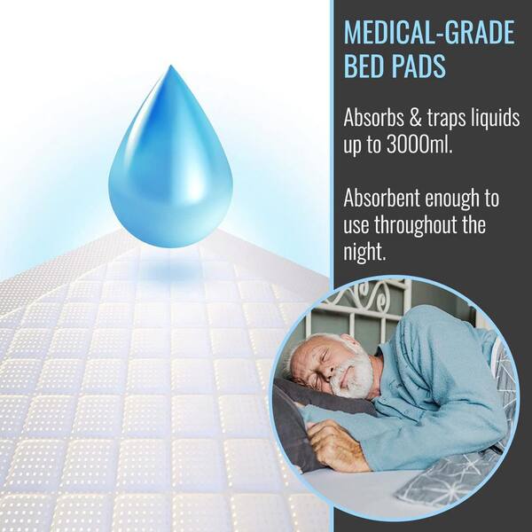 Extra Large Super Absorbent Bed Pads for Incontinence Disposable