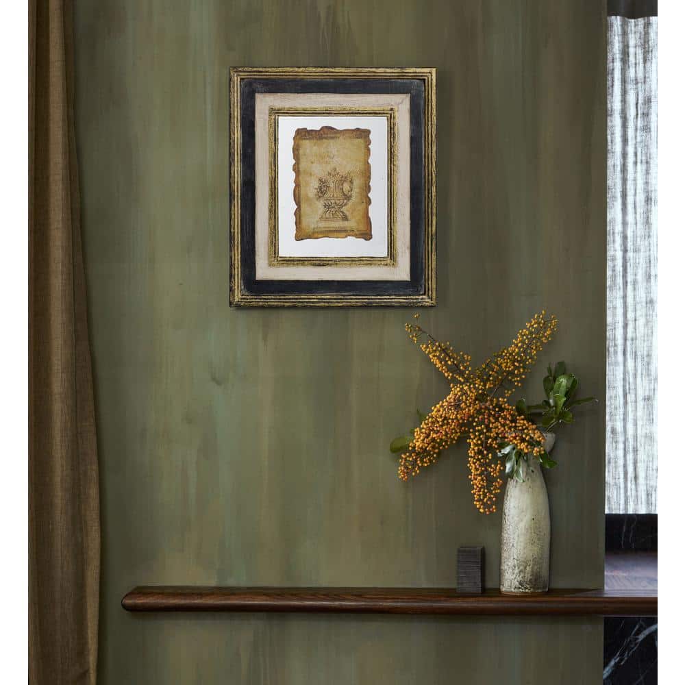 Lucian Framed Antiqued Sculpture Print in Copper Frame