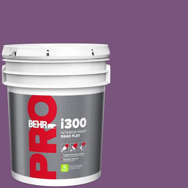 BEHR PRO 5 gal. #MQ4-62 Birthstone Dead Flat Interior Paint