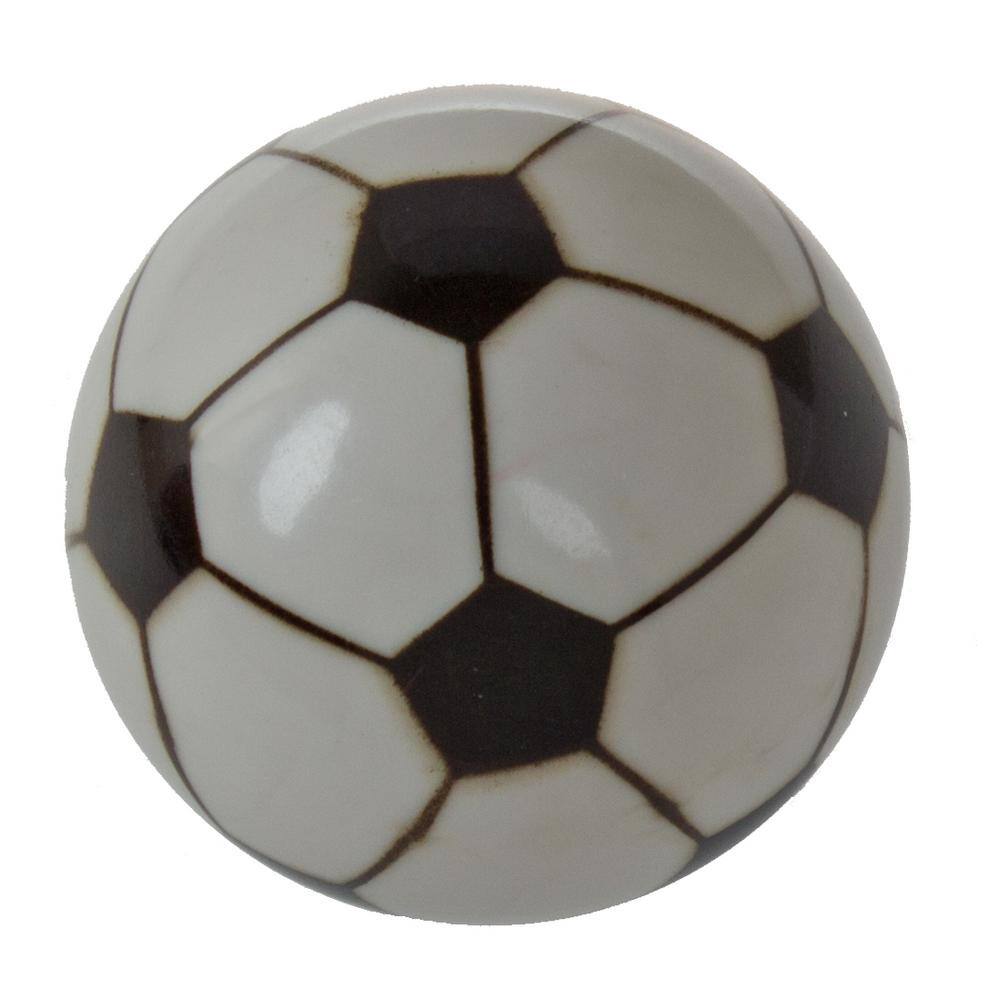 Cabinet Knobs for Dresser Drawers Cabinet Handles Pulls for Home Office Cupboard Seamless Pattern with Stadium and Soccer Ball
