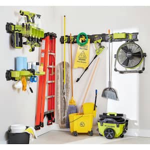 LINK Total Garage Solution with Wall Rails, Hooks, and Crates