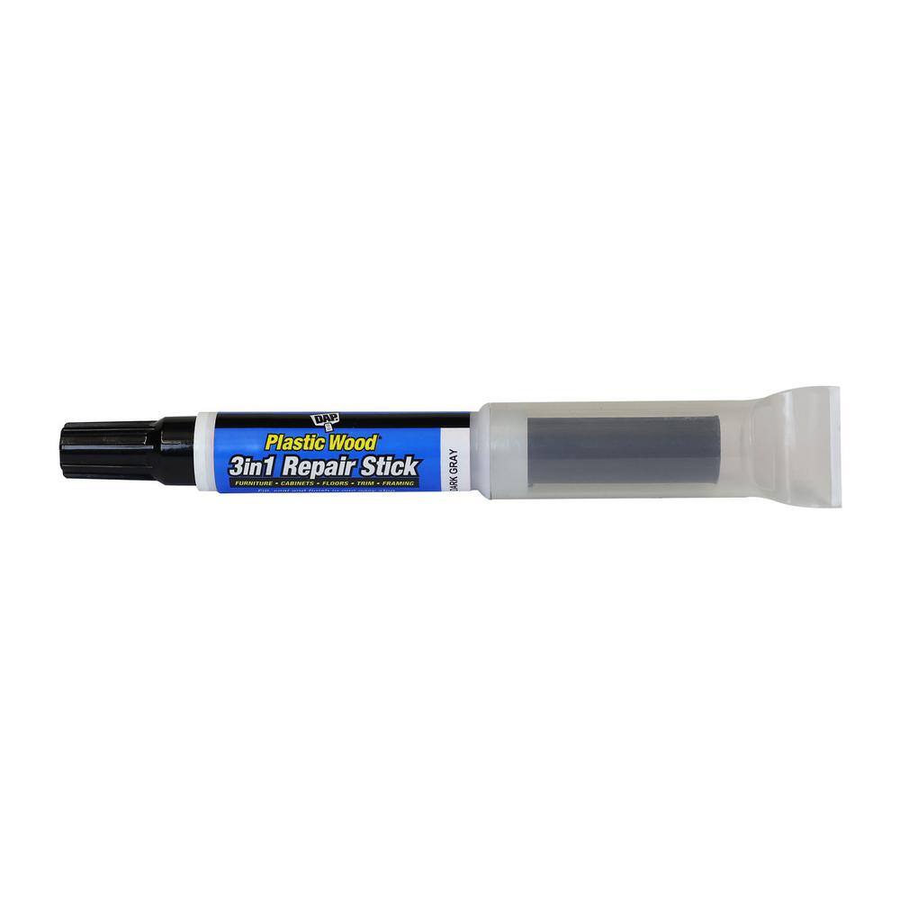 DAP Dark Gray Plastic Wood 3-In-1 Repair Stick 04096 - The Home Depot