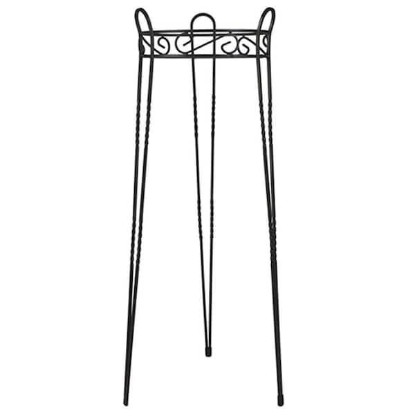 Gilbert & Bennett 30 in. Canterbury Scroll Top Metal Plant Stand
