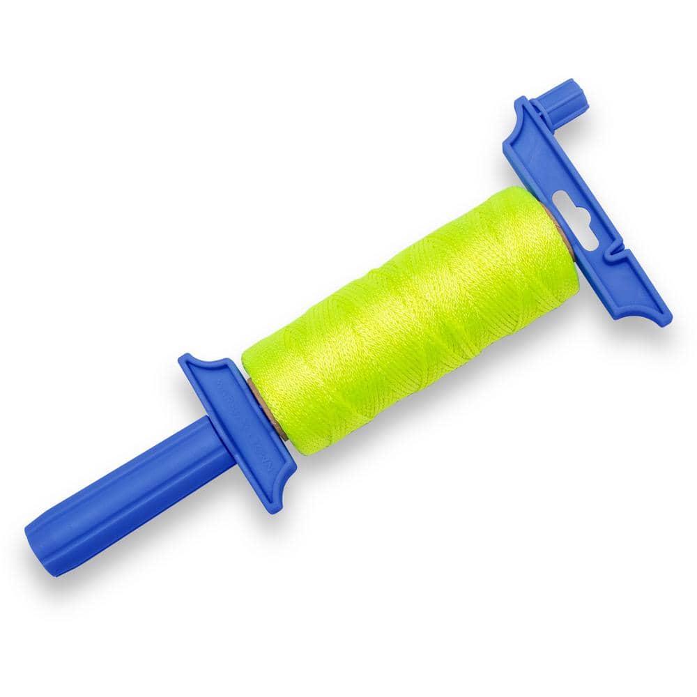 MARSHALLTOWN Line Winder with 500 ft. Fl Yellow Braided Mason Line