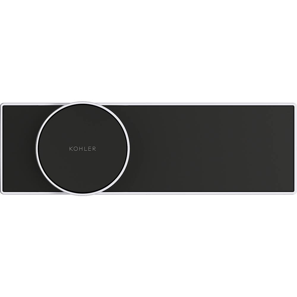 Polished Chrome Digital Shower Control with Adjustable Dial